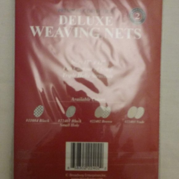 DONNA #22402, Brown Premium Collection Deluxe Weaving Nets, 2 pcs., NEW-Last ONE - Picture 4 of 5